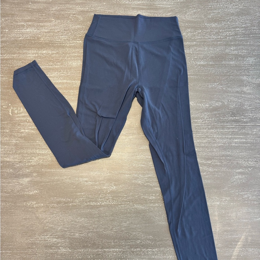 Stori by Katy Hearn high waist steel blue/grey leggings